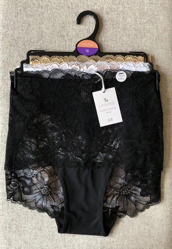 Ladies lace knickers shorts - knickers,