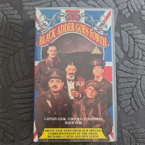 Blackadder goes forth vhs - blackadder,