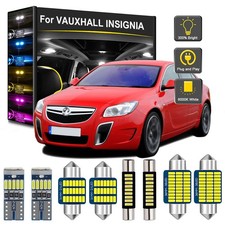 16PCS LED Interior Light Bulbs Package Kit Fit For VAUXHALL INSIGNIA 2008+