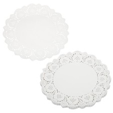 100pcs Lace Paper Doilies 12