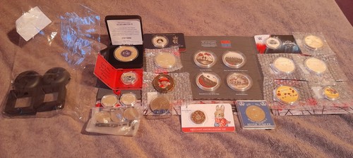 Commemorative coins collection - coins,