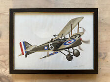 James Goulding painting SE5a james McCudden RAF WWI aircraft RFC