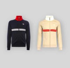 Sergio Tacchini Dallas Track Top  NAVY  / RED / WHITE  &  HUMUS / GARDENIA