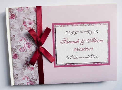 Personalised floral shabby - personalised,
