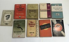 His Masters Voice 1940s Recorded Music Catalogues Joblot