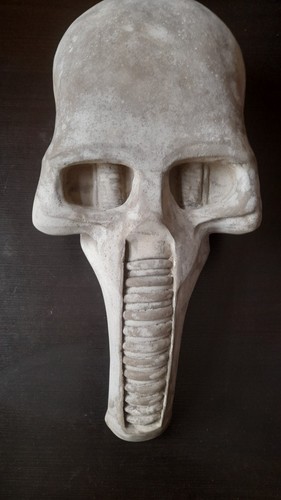 Giger alien hybrid - hybrid, head