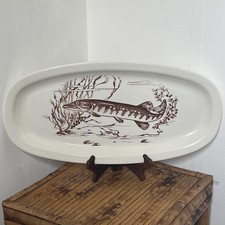French Gien Pottery Serving