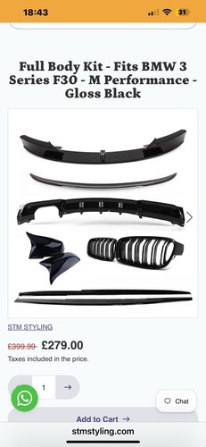 Full body kit fits - full,