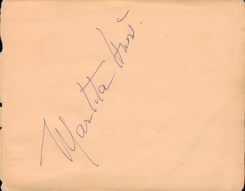 Hammer horror autograph - hammer,