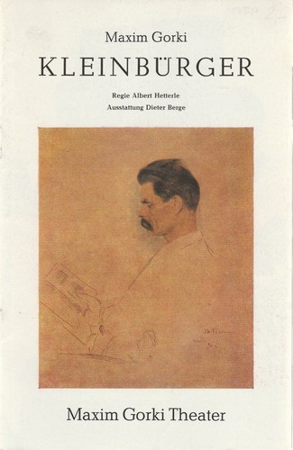 Programme booklet maxim gorky - booklet,