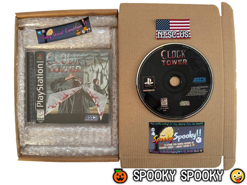 Clock tower ps1 ntsc c - ntsc-u/c, usa