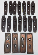 Job Lot 18 Vintage Door Plates