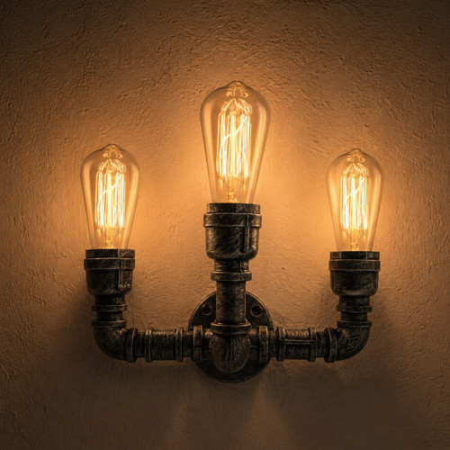 Wall lights industrial rustic - wall,