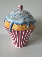 Large Cupcake Shaped Ceramic