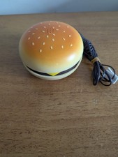 Novelty Hamburger Phone Vintage Wired Landline Burger House Telephone