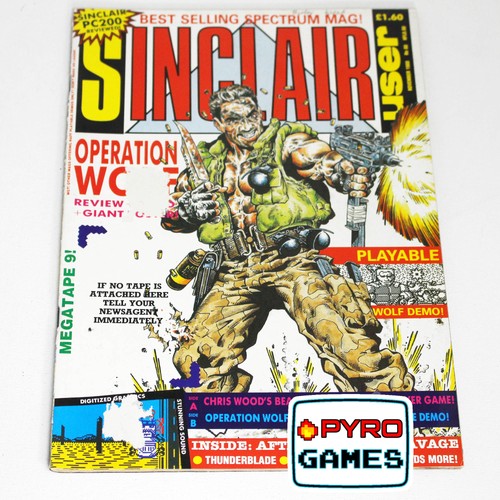 Sinclair user magazine issue - sinclair,
