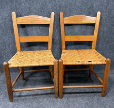 Pair Vintage Child's Wood