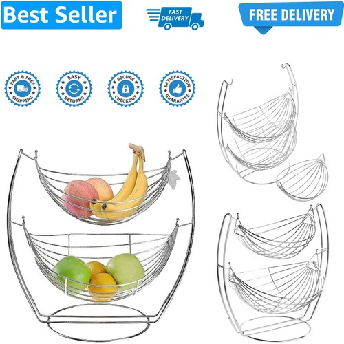 Tier chrome swinging - chrome, fruit