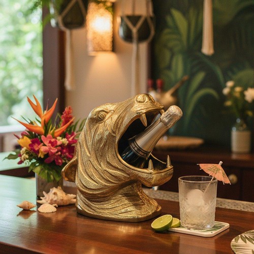 Tiger head bottle - head,