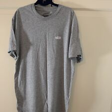Vans T Shirt Teen Boys unisex Size S Grey