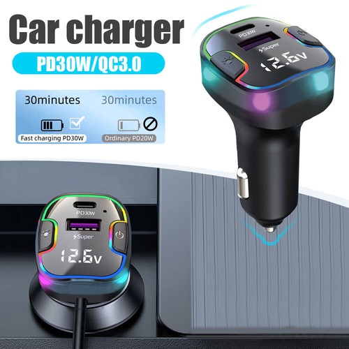 30w car charger usb type - 30w,