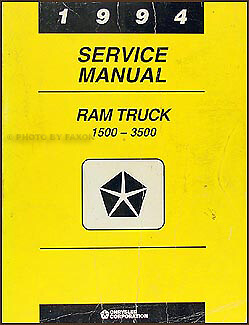 1994 dodge ram - 1994, shop