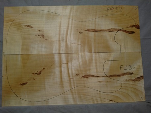 Flame maple drop top - flame,