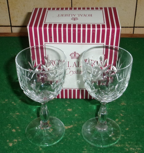 Vintage royal albert crystal - royal,
