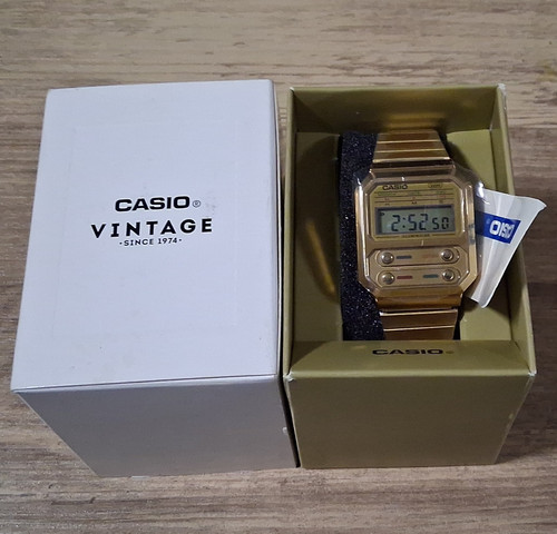 Casio vintage a100weg 9aef - casio,