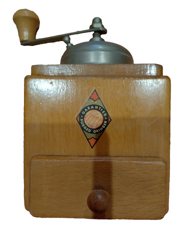 Hand crank coffee mill - mill, grinder