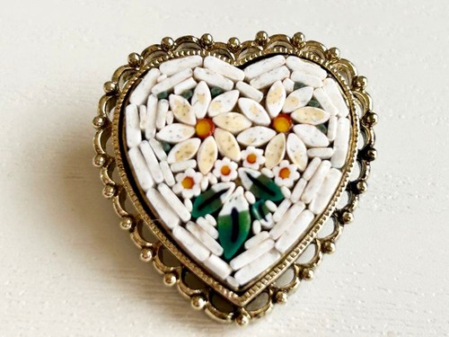 Italy micro mosaic heart - micro,