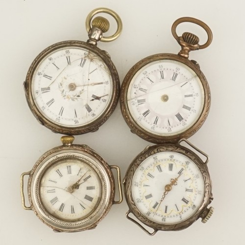 Silver pocket watch no - pocket,