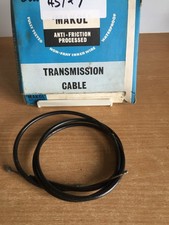 CLASSIC MOTORCYCLE THROTTLE CABLE TO SUIT NORTON SINGLES.&  ENFIELD SUPER FIVE