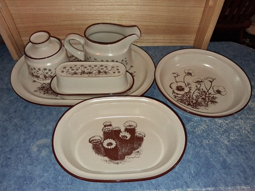 Vntg noritake desert flowers - vntg,
