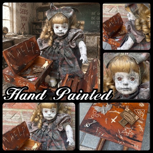 Porcelain horror school - horror, doll