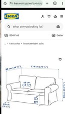 Ikea Ektorp REPLACEMENT COVER