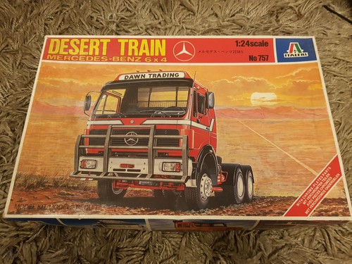 Italeri desert train - desert, mercedes