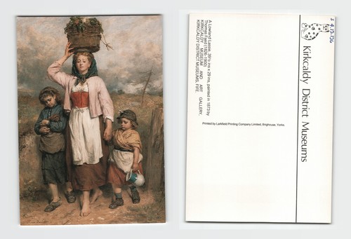 Postcard lowland lassie by - -,