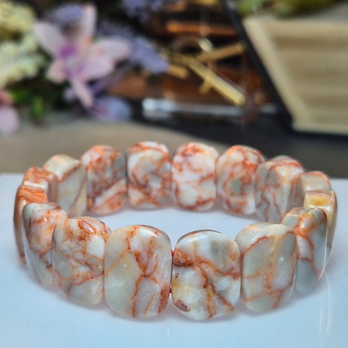 Cinnabar bangle 16mm b001 - cinnabar, #b001