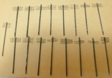 Vintage Metal Telegraph Poles