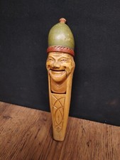 ANTIQUE FIGURAL CARVED WOOD NUTCRACKER BLACK FOREST