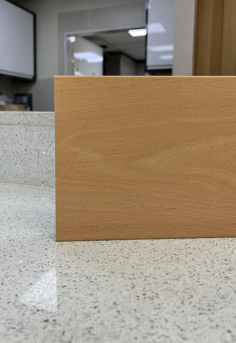 Beech plinth pvc - beech,