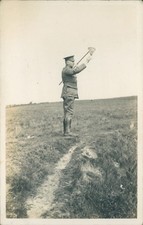 WW1 Postcard 5th Lancashire  Artillery Volunteers Major Rylands Summer 1913 