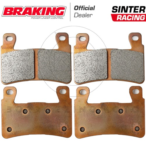 Kit front brake - pads, super