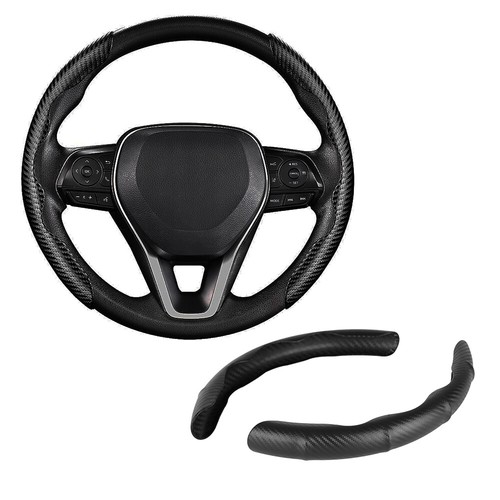 Carbon fiber leather black - fiber,