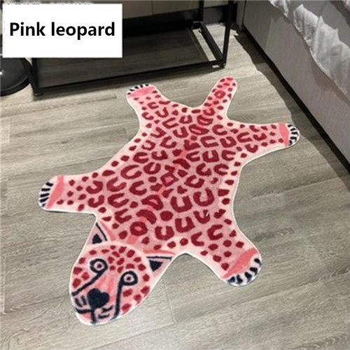 Leopard animal print mat area - leopard,