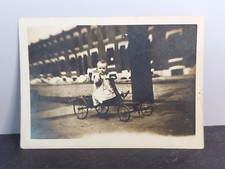 Antique Toddler on Four Wheel