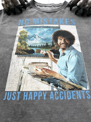 Bob ross shirt - ross, sz