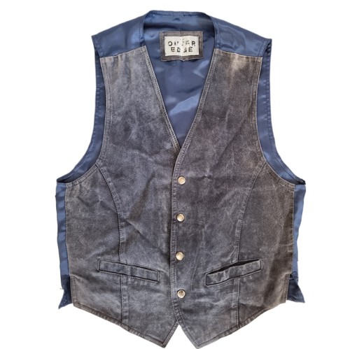 Vintage indigo blue navy real - vintage,