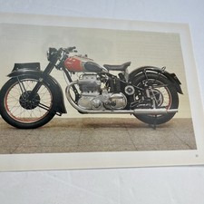 Print 1993: 1949 Ariel 997 cc Square Four Motorcycle Motorbike Vintage Print 